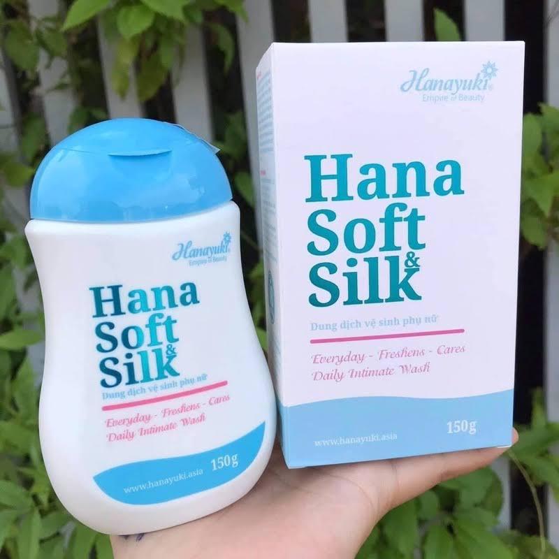 Dung Dịch Vệ Sinh Hana Soft Silk ( Xanh và Hồng ) Women Nữ 4