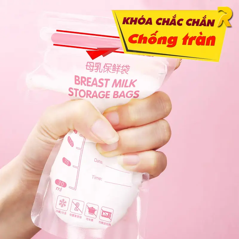 Túi Trữ Sữa 250ml, 150ml, Túi Đựng Sữa Mẹ, Túi Zip Đựng Và Bảo Quản Sữa 2