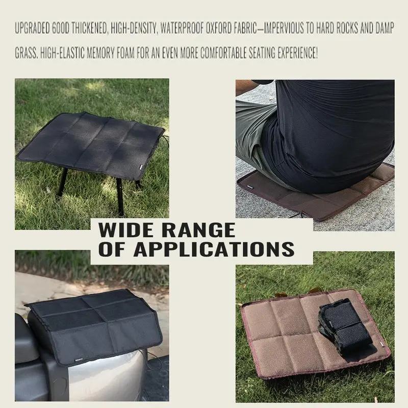 Foldable Sitting Pad, 2 Counts Waterproof Seat Pad with Storage Bag, Outdoor Folding Foam Sitting Mat for Hiking, Picnic, Backpacking, Camping Accessories 7