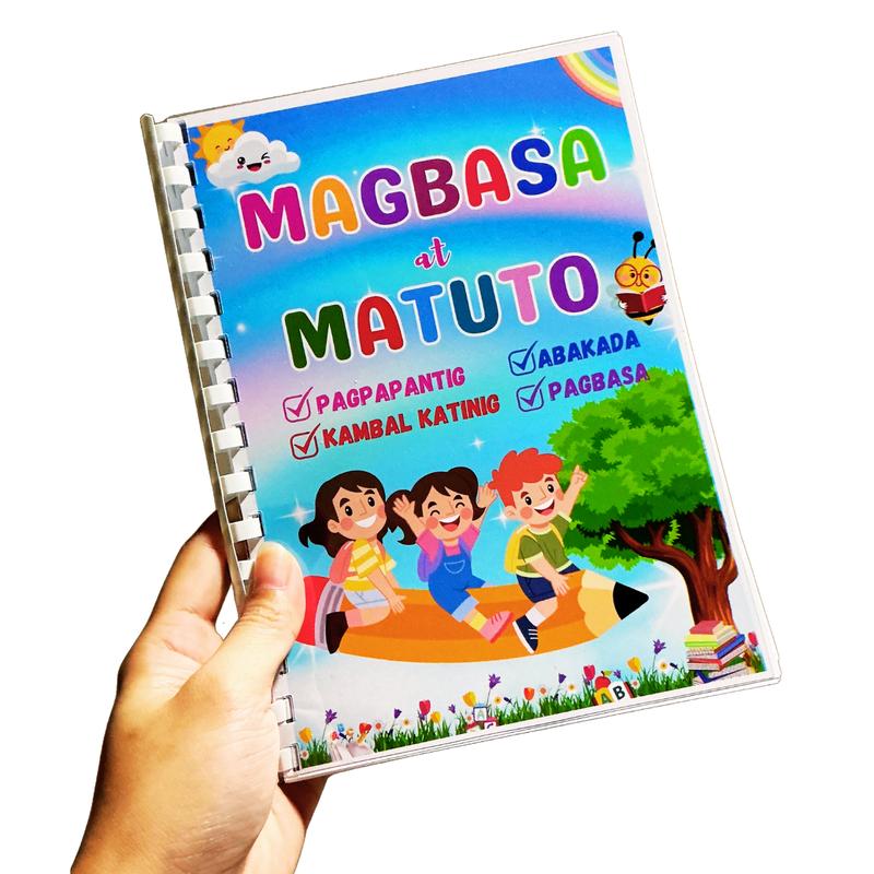 Magbasa Basic Tagalog Magbasa at Matuto Tagalog Reading Book for Kids by JRBcreatives ...