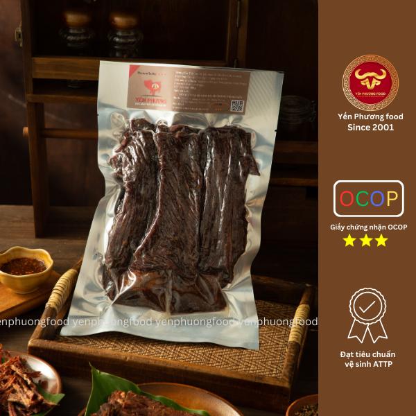 200g Thịt lợn gác bếp chuẩn vị Tây bắc, Lợn sấy, Lợn hun khói [ Yến Phương food - Đặc sản Mường Lò Yên Bái ] YP30