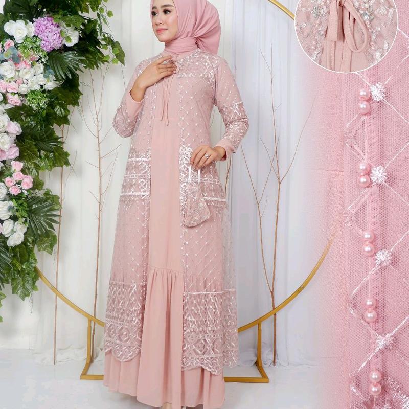 GAMIS PESTA SAGE GREEN/ GAMIS/ GAMIS TERBARU/ GAMIS KONDANGAN/ GAMIS TILE/ GAMIS CERUTY/ GAMIS BRUKAT/ GAMIS BROKAT/ GAMIS MEWAH/ DRESS KONDANGAN/ KEBAYA MODERN/ BAJU PESTA WANITA MUSLIM/ BAJU KONDANGAN WANITA/ GAMIS BRUKAT TERBARU 5