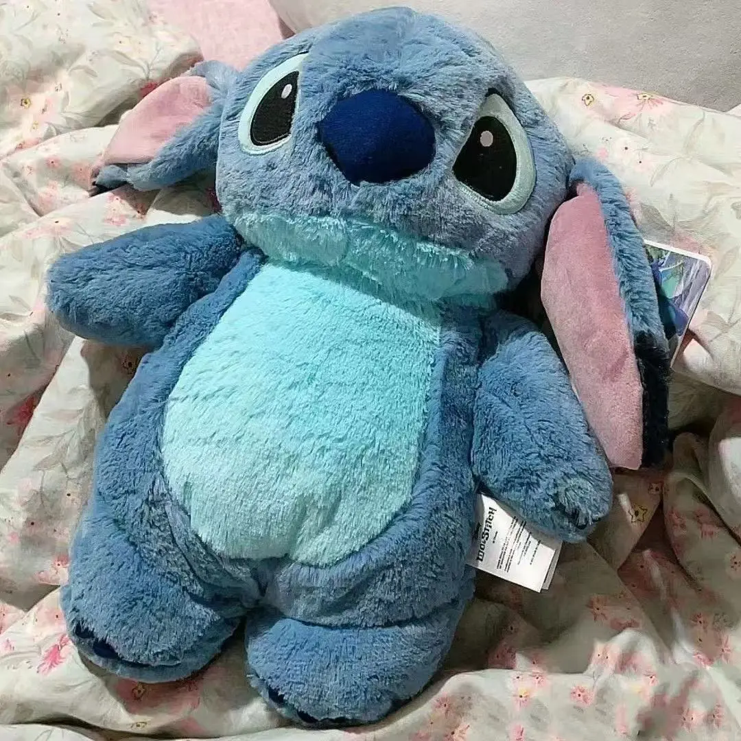 Pemanas Tangan Kartun Musim Sejuk, Stitch, Beg Air Suntikan Air, Mainan Mewah Comel, Pemanas Tangan, Bergaya, 2024, Sama seperti model yang dilampirkan