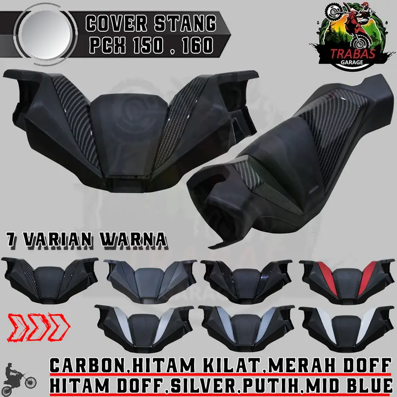 COVER STANG HONDA PCX 150 160 CBU COVER TUTUP STANG PCX150 PCX160 CBU Motor Motorcycle Motor Motorcycle 0