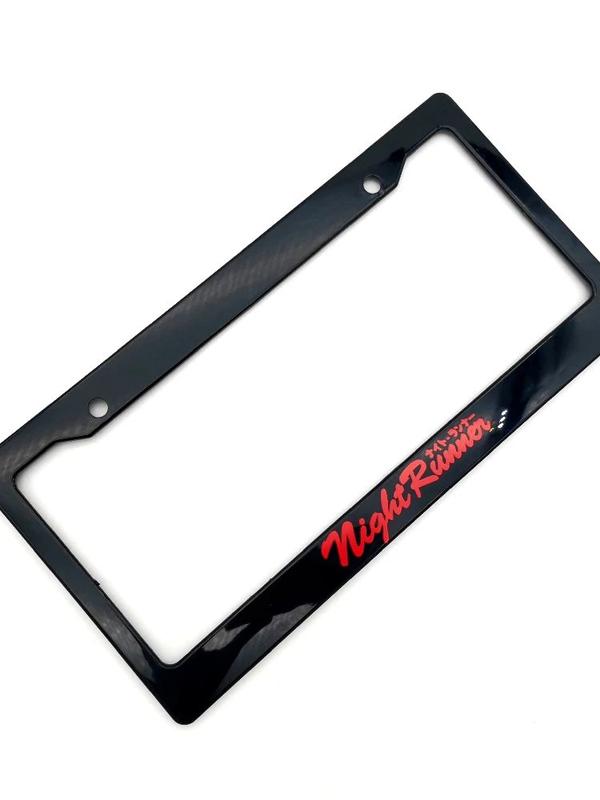 Product Introduction of Spot Goods COD 1PCS Car License Plate Frame Standard ABS JDM Style For Decoration Auto Number Plate Frame 8
