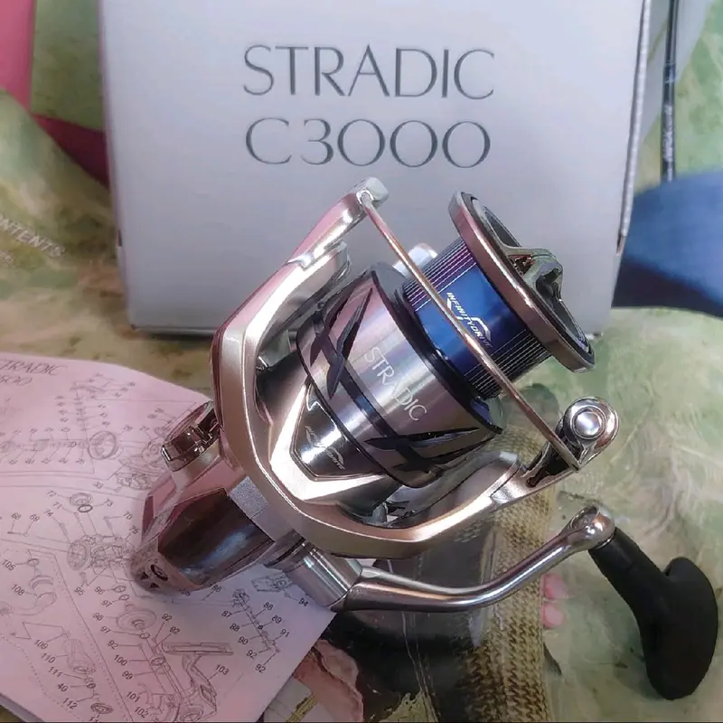 REEL PANCING SHIMANO STRADIC FM C3000 C3000HG C3000XG SERI 2023 5