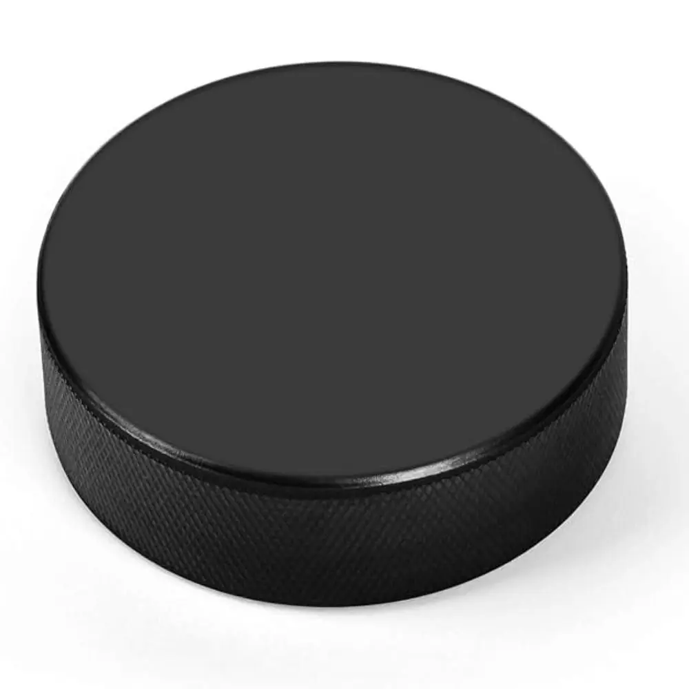 Regulation Size Hockey Balls Smooth Surface Textured Sides Ice Hockey Stick Ball Rubber with Grippy Hockey Ball Hockey Trainer