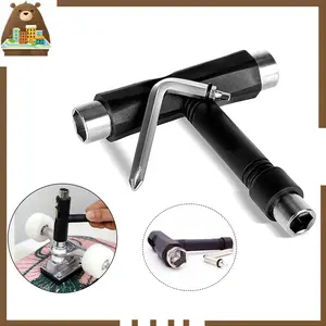 Alat Perbaikan Kunci Pas Skateboard Alat Skateboard T Alat Perakitan Obeng Skateboard T Tool