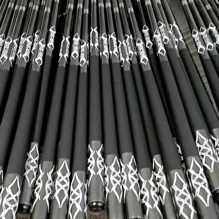 Cơ bida lỗ Aileex carbon xám ( kèm bao da, găng, lơ) Thể Thao Gậy Bida ngọn 5