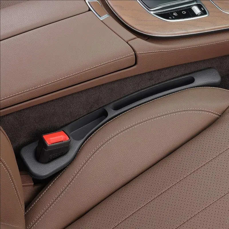 Car Seat-gap Filler Organizer, Flexible Leak-proof Car Seat Hole Filling with Key & Phone Storage Slots, Anti-slip Design Car Accessories