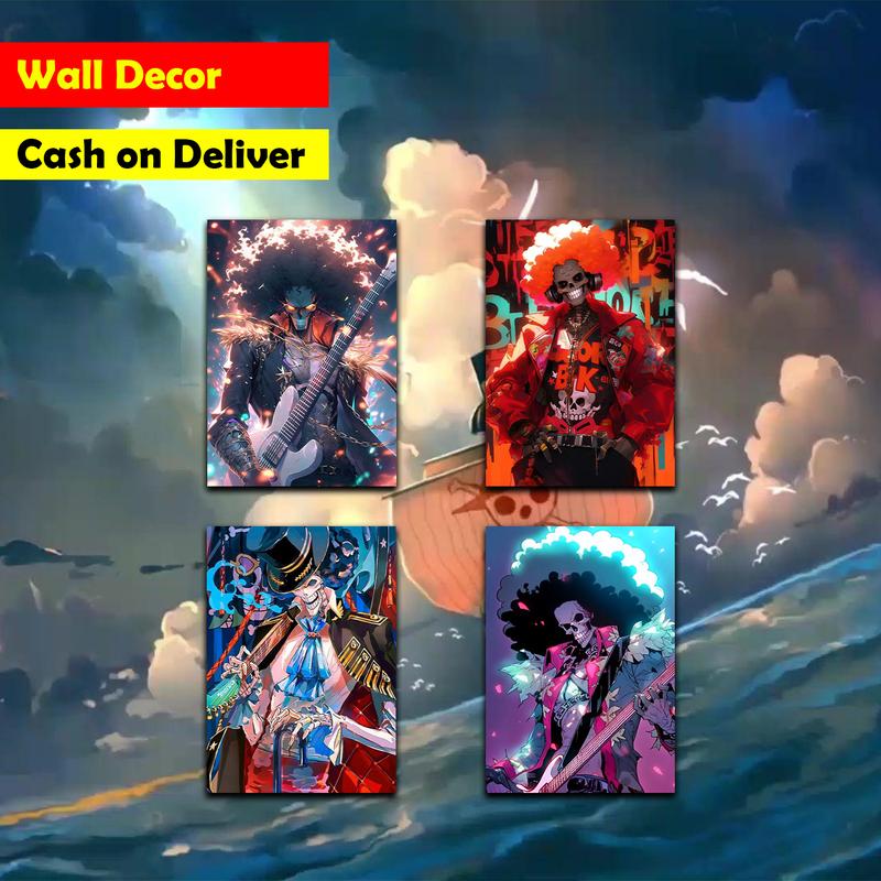 WALL ART | ONE PIECE (BROOK, CHOPPER, YUSSOP) | SINTRA BOARD - TikTok ...