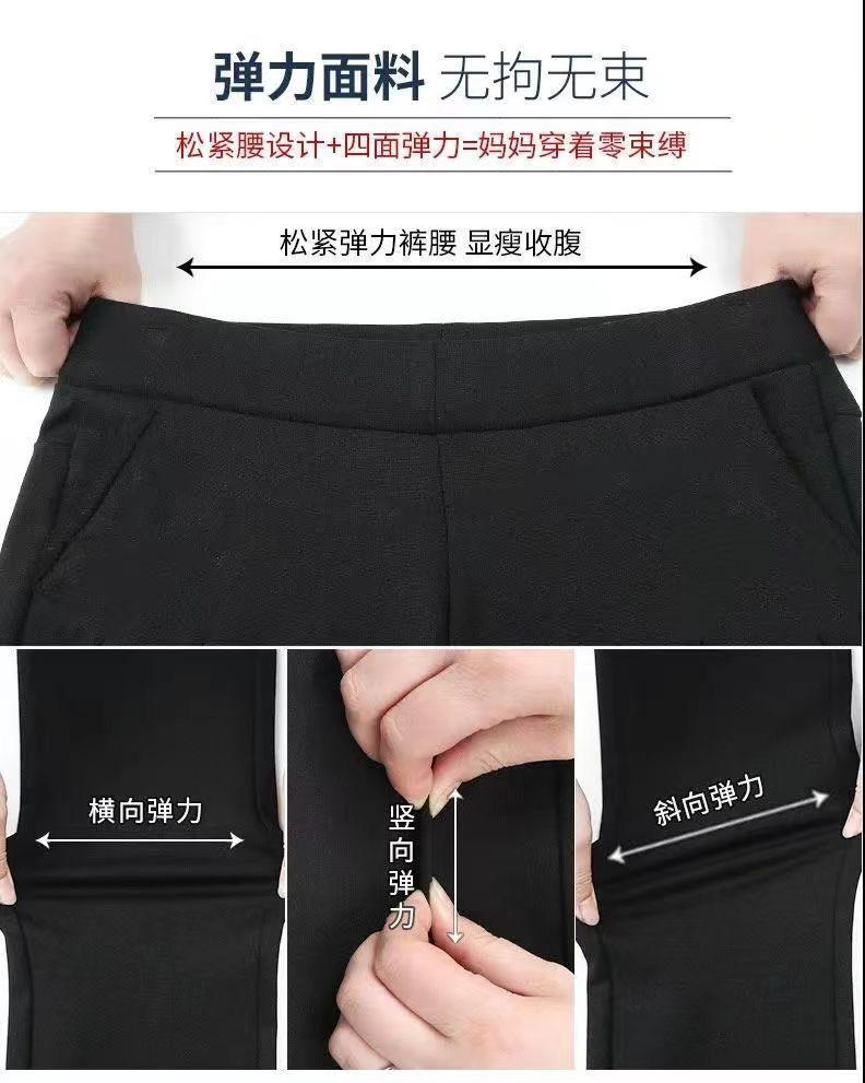 Product Introduction of Quần Lót Lông Cừu, Dày Dặn, Cạp Cao, Dáng Rộng Rãi, Quần Thường Ngày Co Giãn, Dáng Thẳng, Áo Mặc Bên Ngoài, Quần Nữ, Thích Hợp Cho Mùa Thu Và Mùa Đông, 2025 Women Pants 5