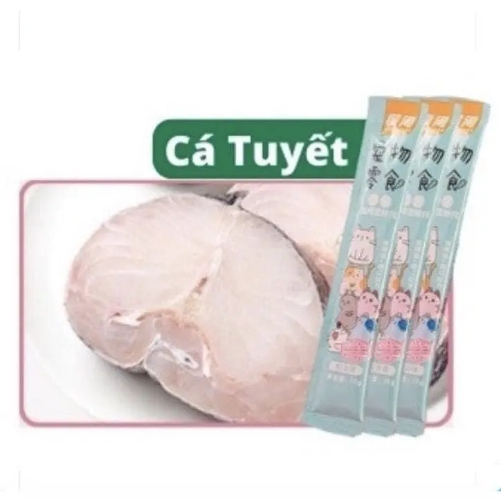 Combo 200 thanh súp thưởng cho mèo, soup thưởng dinh dưỡng cho mèo, sup thưởng shizuka thanh 15gr 6