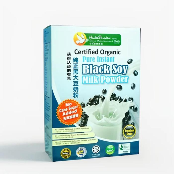 Gambar Health Paradise Organic Black Soy Bean Milk 500g dari befoodie idn Kota Administrasi Jakarta Utara Tokopedia