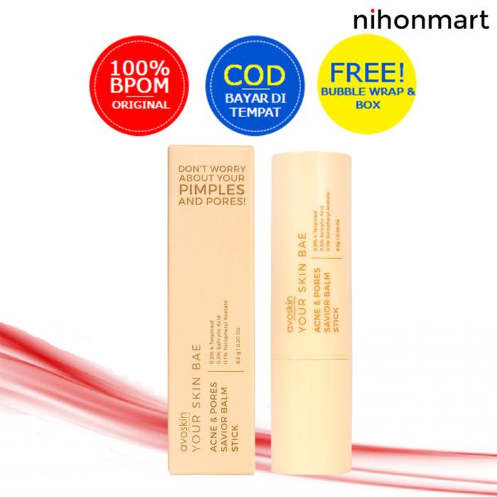 Gambar Avoskin Your Skin Bae Acne & Pores Savior Balm Stick 8.5g dari nihonmart Kota Administrasi Jakarta Utara Tokopedia