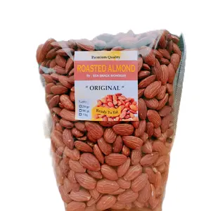 kacang almond panggang 500 gr almond roasted original Organik