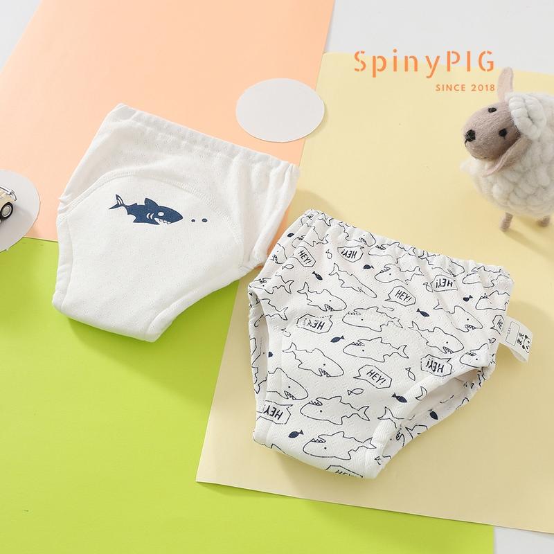 Set 2 quần bỏ bỉm xuất Nhật Cotton cao cấp 5 lớp 4 lớp dành cho bé yêu nhiều màu cho bé trai bé gái 5