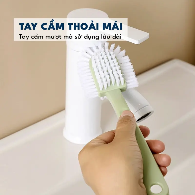 Bàn chải vệ sinh giày 5 mặt đa năng, không làm hư tổn giày khi sử dụng hàng ngày 438-Ha Song 4