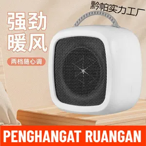 Penghangat Camping Pemanas Kamar Tidur Penghangat Ruangan Estetik dengan Kipas Pendorong Hangatkan Ruang Anda dengan Gaya Heater
