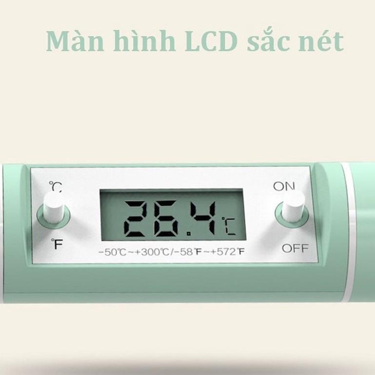 Nhiệt kế đo nước pha sữa, đo nhiệt độ nước, thức ăn Misuta [Sang trọng, chính xác] 1