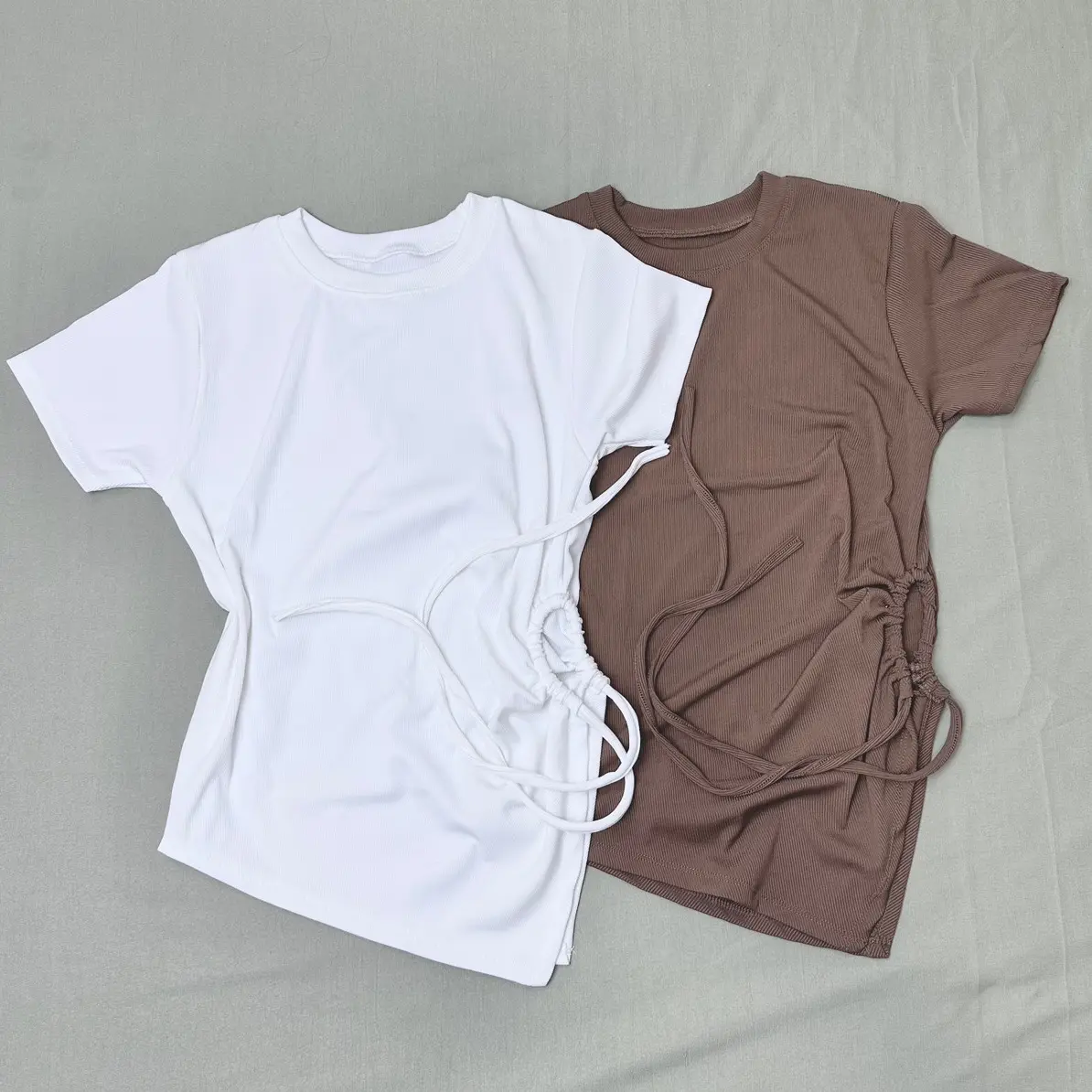 Áo thun nữ rút dây - mã HERA Top Women Cổ Tròn | BigBuy360 - bigbuy360.vn Áo thun nữ rút dây - mã HERA Top Women Cổ Tròn | BigBuy360 - bigbuy360.vn