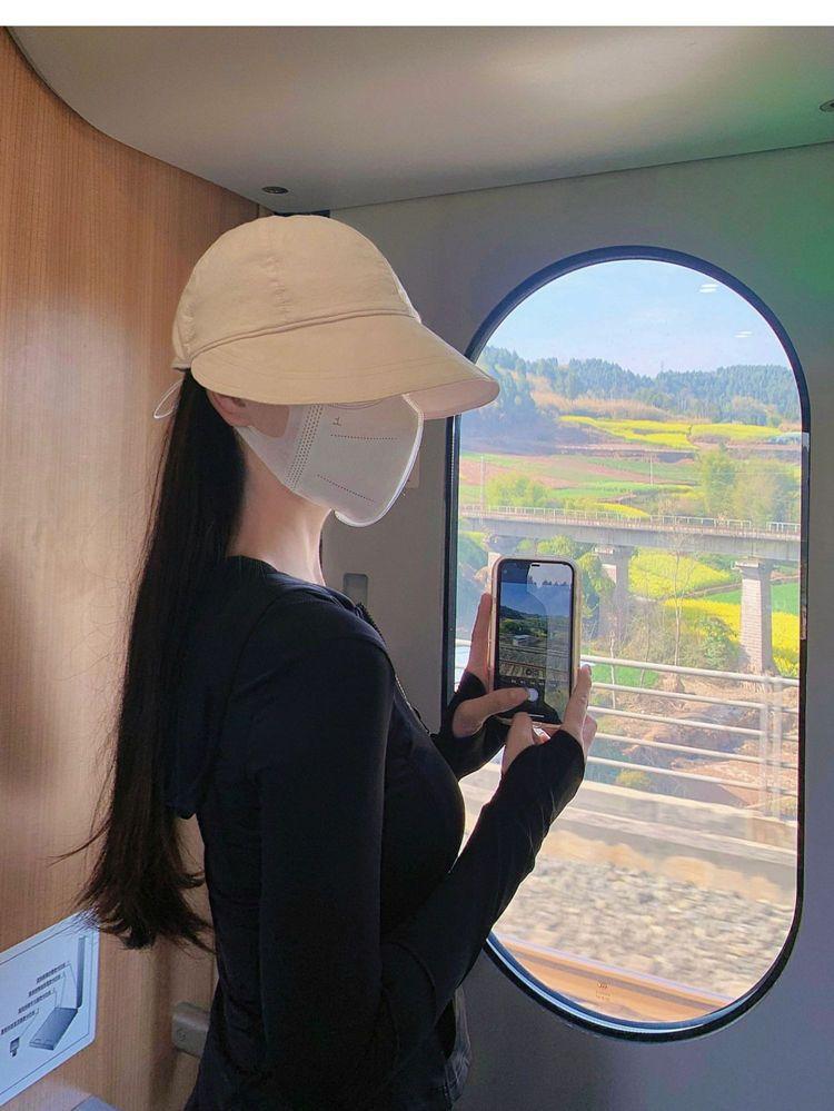 Product Introduction of 2025 New Ice Silk Sunscreen Clothes for Women, slim fit, waist cinching, small stature, slimming, UV resistant, breathable, thin jacket, fashionable and versatile 28