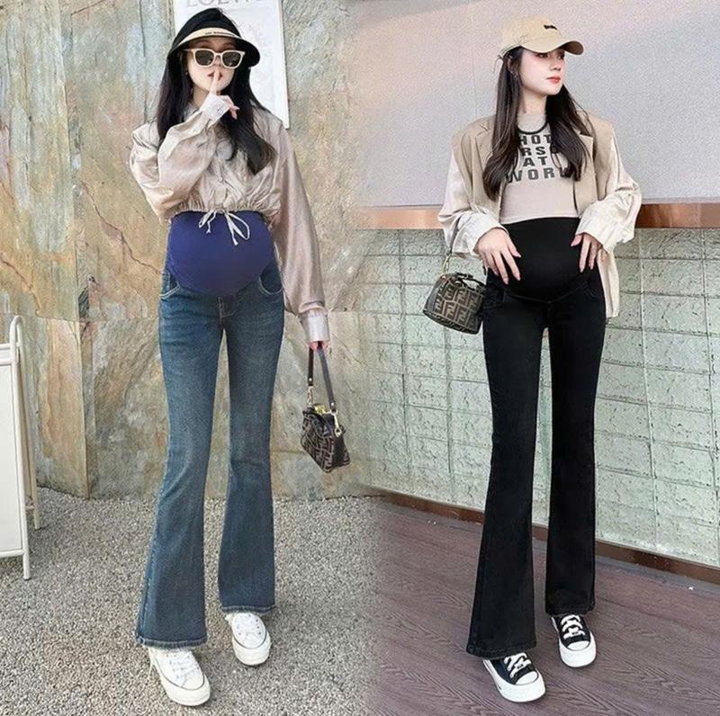  Quần Bầu jane co giãn 4 chiều thời trang bầu gianh cho các mẹ bầu công sở 