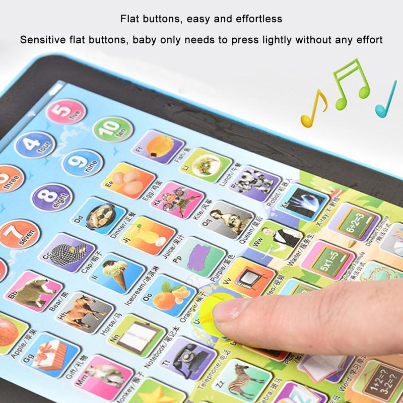 Product Introduction of Tablet For Kids Electronic Learning Toys Portable Ipad Learning Alphabet Educational Learning L6R8 30