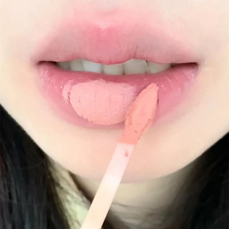 Kem Lót Môi, Màu Nude, Son Kem, Giả Không Trang Điểm, Mặt, Bùn Môi Sáng Bóng Mịn, Son Môi, Tự Nhiên, Không Thấm Nước, Lâu Trôi, Son Kem