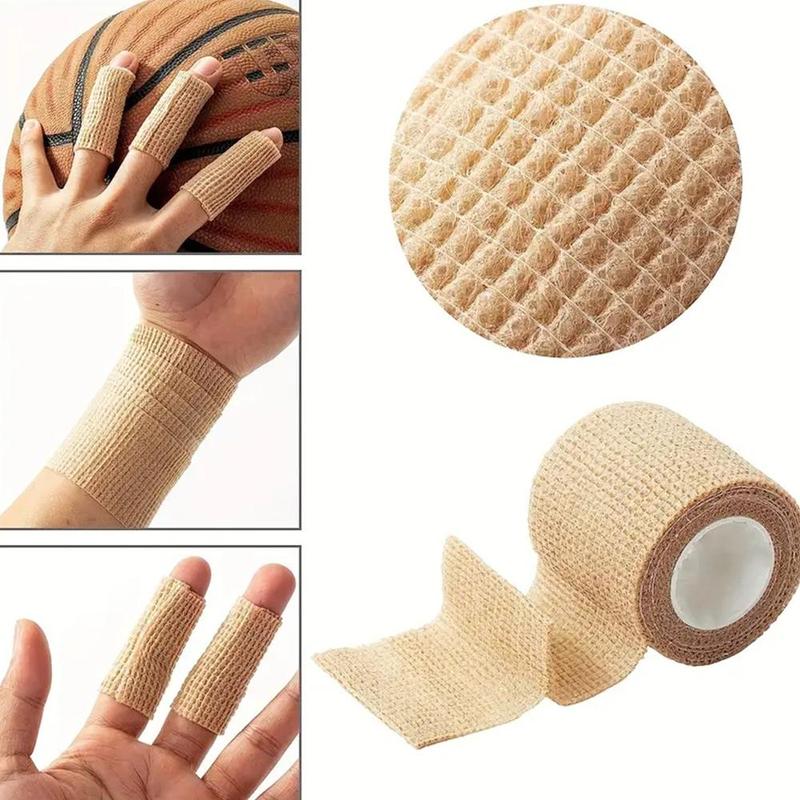 Product Introduction of Self Adhesive Elastic Sports Bandage, 6 Counts/set Elastic Sports Bandage, Sports Protector for Wrist, Ankle, Elbow, Knee, Shoulder, Neck 3