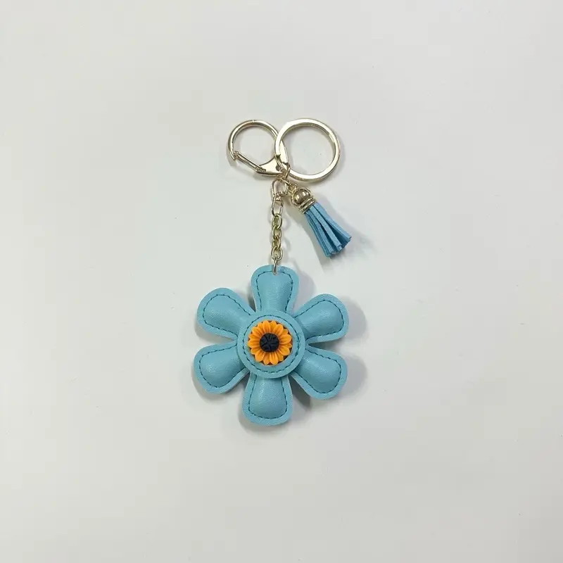 Charm hoa nhuỵ vàng MÓC TREO túi xách -PK02 8