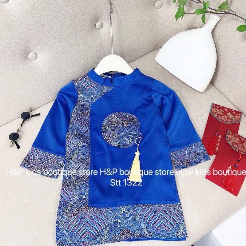 Áo dài cách tân cho zai yêu diện tết siêu đẹp 2