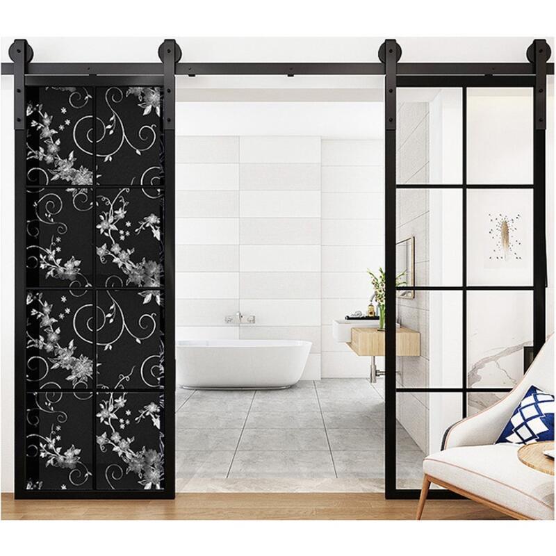 Product Introduction of black opaque self-adhesive shading sun UV protection window film glass sticker Decor Decorative 9