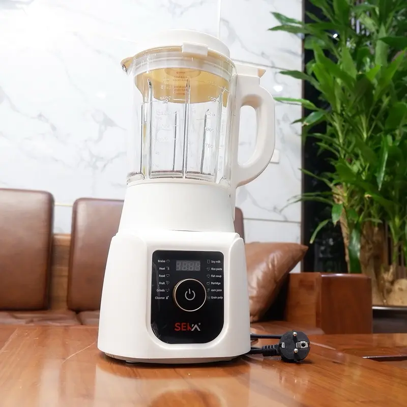 Máy làm sữa hạt Seka E300 - 12 Chức Năng, Cối Thuỷ Tinh 1.75 Lít - Xay Sinh Tố 5