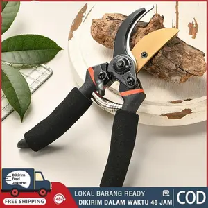 ✦Ready Stock,Cod✦ Gunting pangkas baja, murah dan tajam, Gunting pangkas pisau emas KBN-06 dapat memotong dahan, bunga dan tanaman, cocok untuk taman, dapat memotong dahan, bahan SK5,