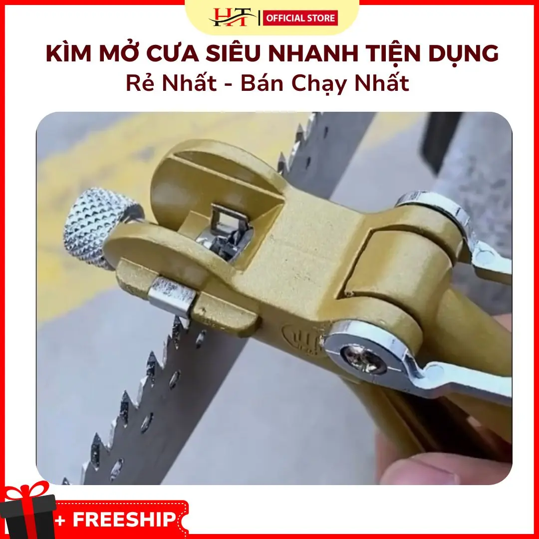 Kìm Mở Cưa Có Kính Lúp Loại 1 Cao Cấp - Được sử dụng cho lưỡi Cưa Gỗ