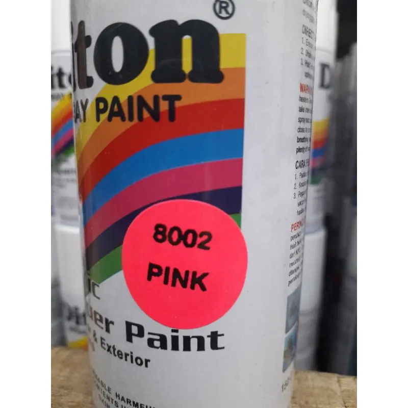 Pilok Pilox Cat Semprot diton pink merah muda stabilo pink putih pernis primer grey abu abu 150cc 1