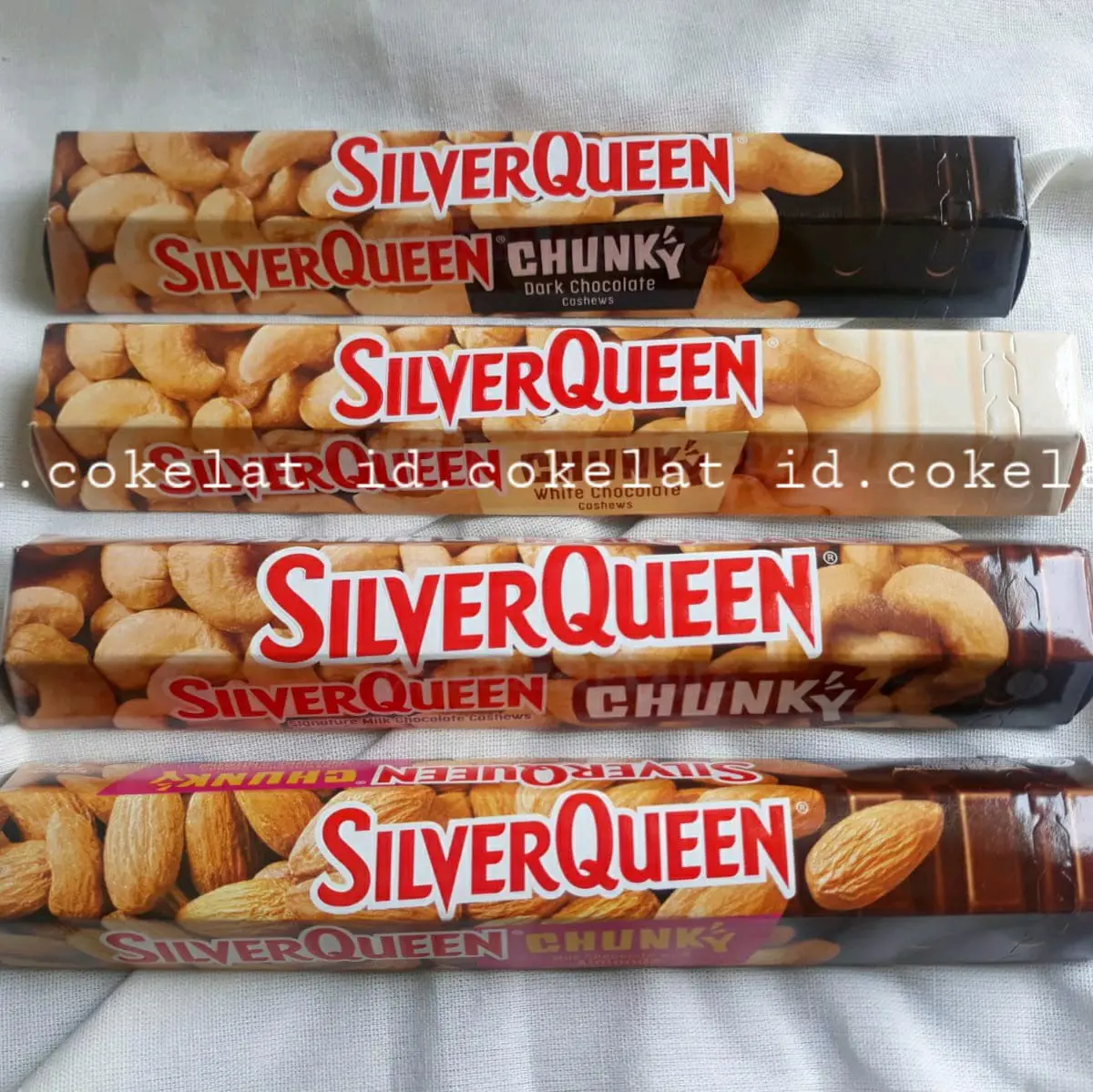 Silverqueen chunkybar 85gr besar isi 4pc Chocolate Coklat