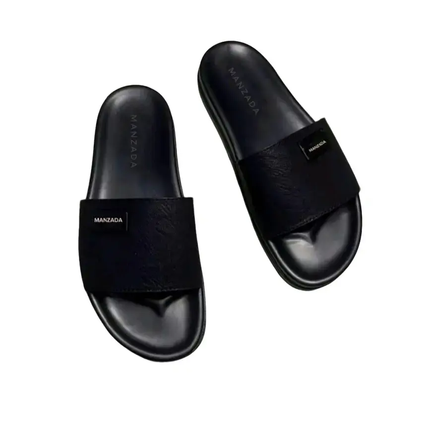 dép nam quai ngang Đế Cao Su Đúc 2 Lớp Manzada MZ 03 - Size 38-45 - Dép Quai Ngang Nam Phong Cách Đường Phố Slipper DéP Đồng cali