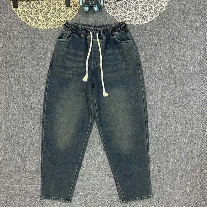 Quần Jeans Bò Nữ Dáng Beggy Thụng Chất Bò Mềm - Nữ Women 5