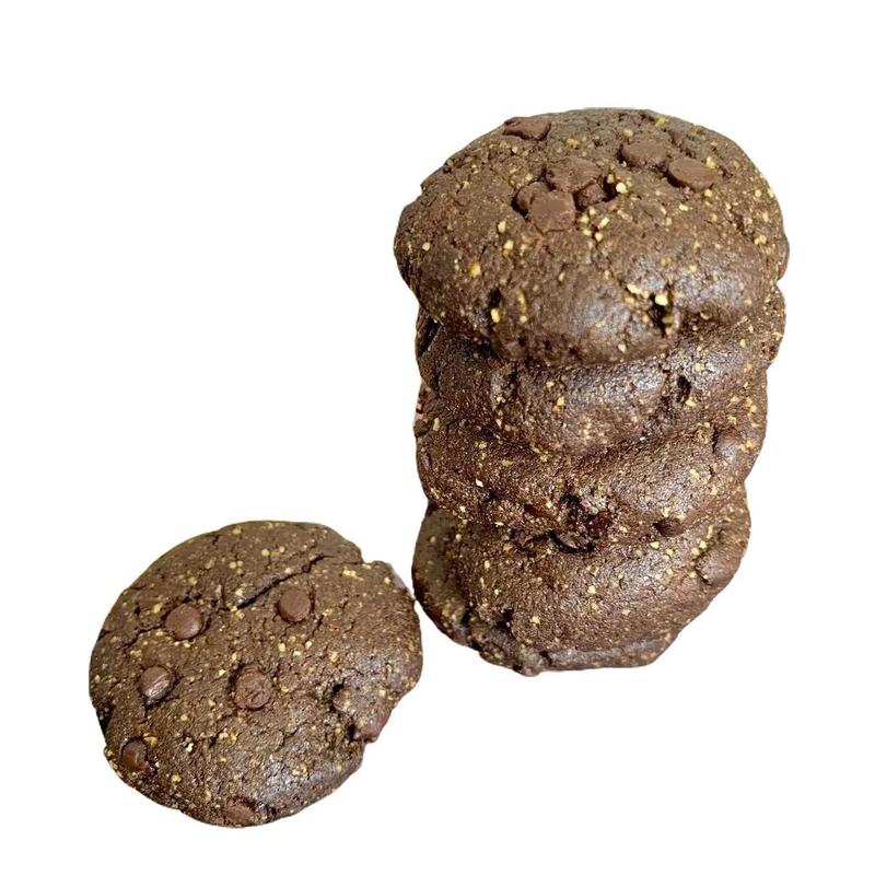 Bánh Quy Hạnh Nhân Chocolate- Ăn Vặt Eatclean- Không Đường, Mẹ Bầu, Gymer, dùng tốt cho sức khỏe 2