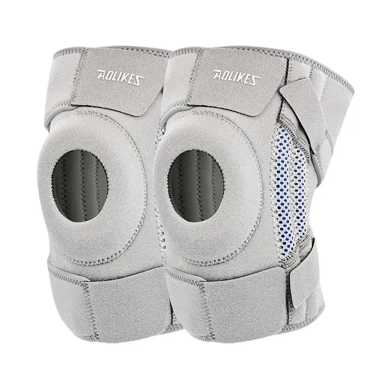 Nẹp Đầu Gối, AOLIKES, 1 Cặp, với Ổn Định bên, để Giảm Đau Đầu Gối, Hỗ trợ đầu gối Xương bánh chè, Thích hợp cho nam và nữ, Lý Tưởng cho các môn thể thao như Chạy, Bóng chuyền, Leo Núi 8