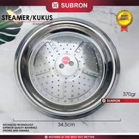 Gambar SUBRON Steamer Alas Kukus Besar 34cm Tebal Tatakan Kukusan Wajan Panci Stainless Gambar Steel - - dari SUBRON KITCHENWARE Kab. Bandung 4 Tokopedia