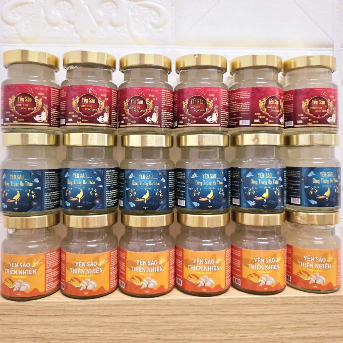[Mua 10 tặng 5] - Yến sào thượng hạng mix 5 vị