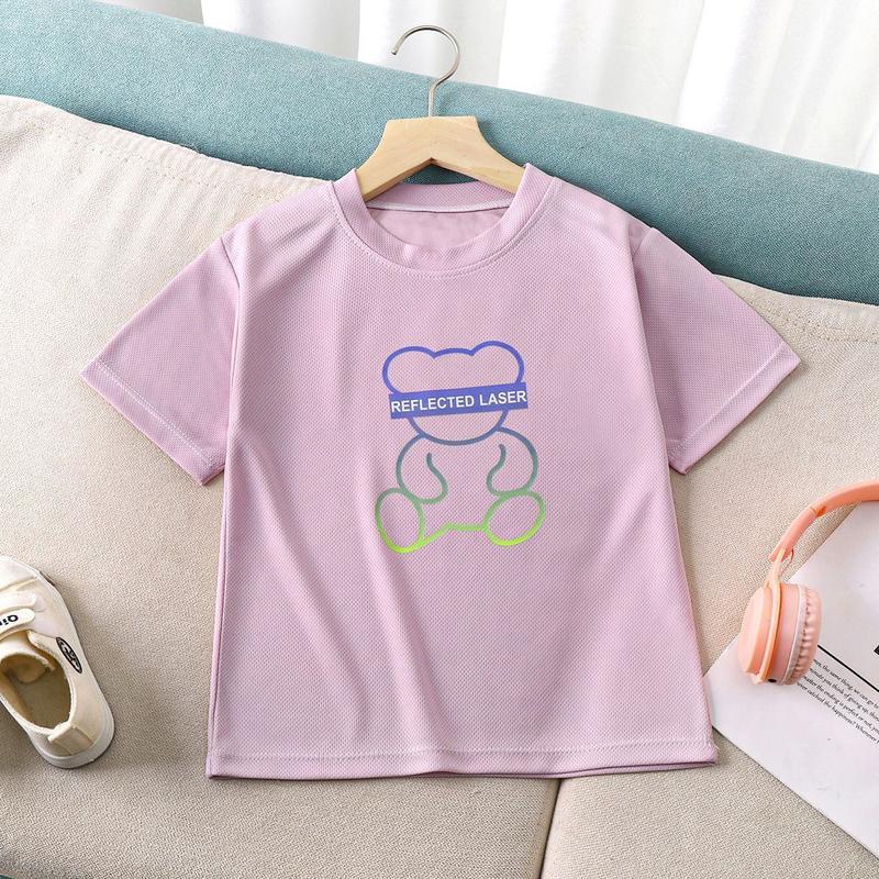 Áo Thun Trẻ Em, ngắn Tay, Thời Trang, Quần Áo Mới, Thích Hợp Cho Mùa Hè, Nhanh Khô, Tay Lửng Áo, Áo Sơ Mi Trẻ Em, Cho Bé Gái Mùa Hè, Năm 2025, Được 5911 Người Vinh Danh 5