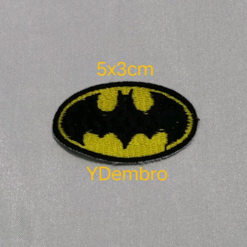 Patch Bordir Karakter Super Hero Iron On Anyaman Renda 4