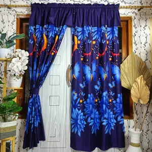 gordeng serut kupu biru uk 100x200