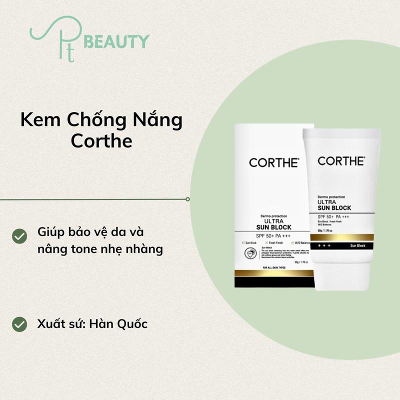 Kem Chống Nắng Corthe Dermoessential Ultra Light Sunblock Sunscreen