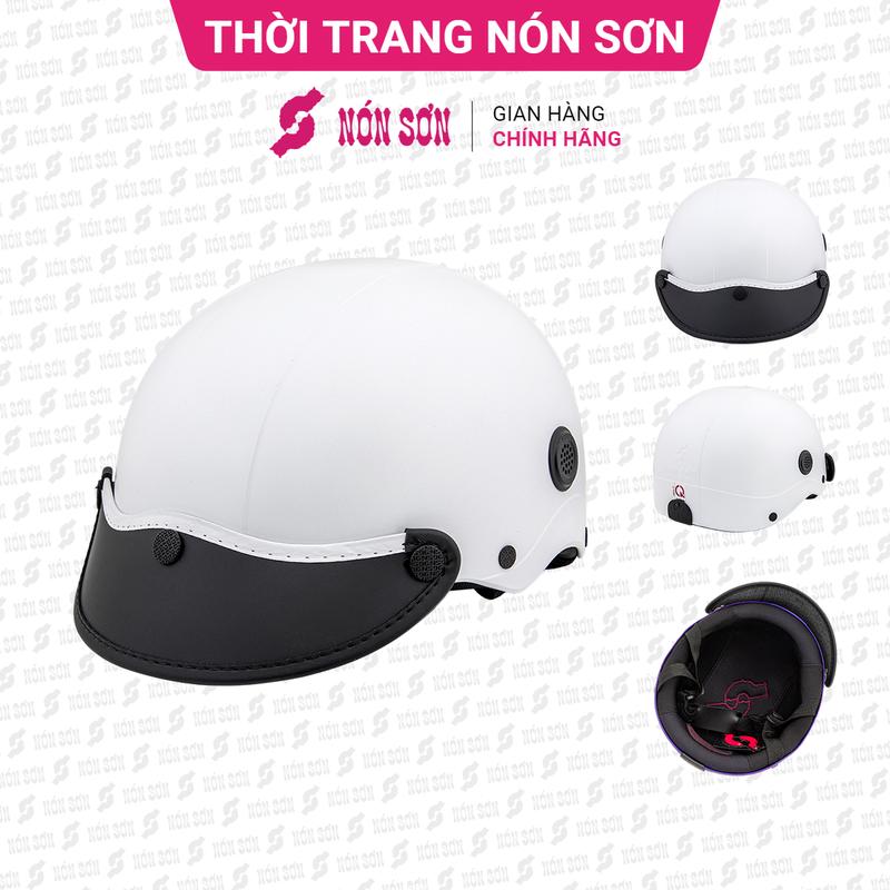 ƯU ĐÃI - Mũ bảo hiểm lỗ thông gió NÓN SƠN chính hãng ATG-TR002