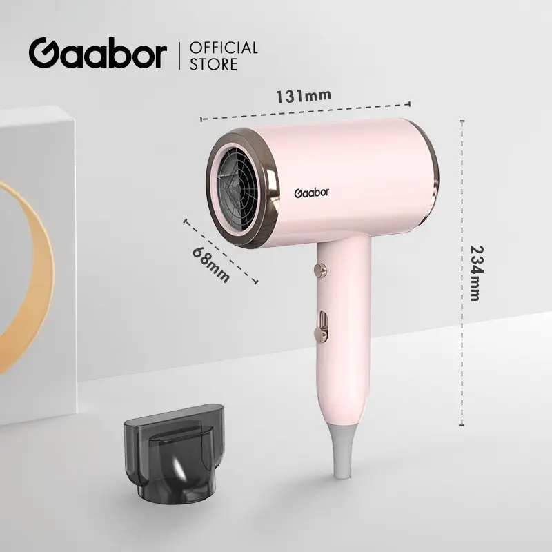 Máy Sấy Tóc Gaabor GHD-N1000D Mini 2 Chiều Nóng Lạnh 1000W Độ Ồn Thấp 8